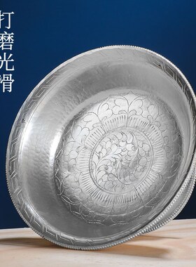 护法杯纯铜尼泊尔手工藏式供杯供酒杯雕花八吉祥密宗摆件供护法杯