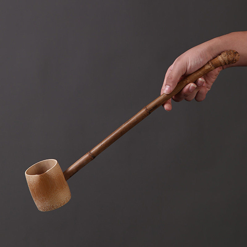 手工竹制水勺打酒勺酒吊子盛酒器竹酒提 家用打酒器打水瓢舀水勺,特色手工艺,竹编/竹雕,淘宝优惠券,粉丝福利购,淘宝优惠卷