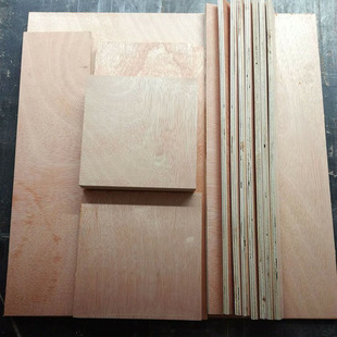 定制三合板多层板胶合板五合板包装板床板画板实木舞台货架置物板