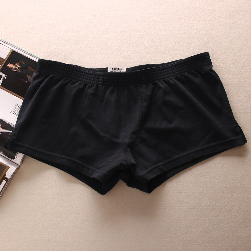 简约纯棉男士内裤 潮男休闲低腰平角裤阿罗裤家居裤 全棉睡裤短裤,女士内衣/男士内衣/家居服,男平角内裤,淘宝优惠券,粉丝福利购,淘宝优惠卷