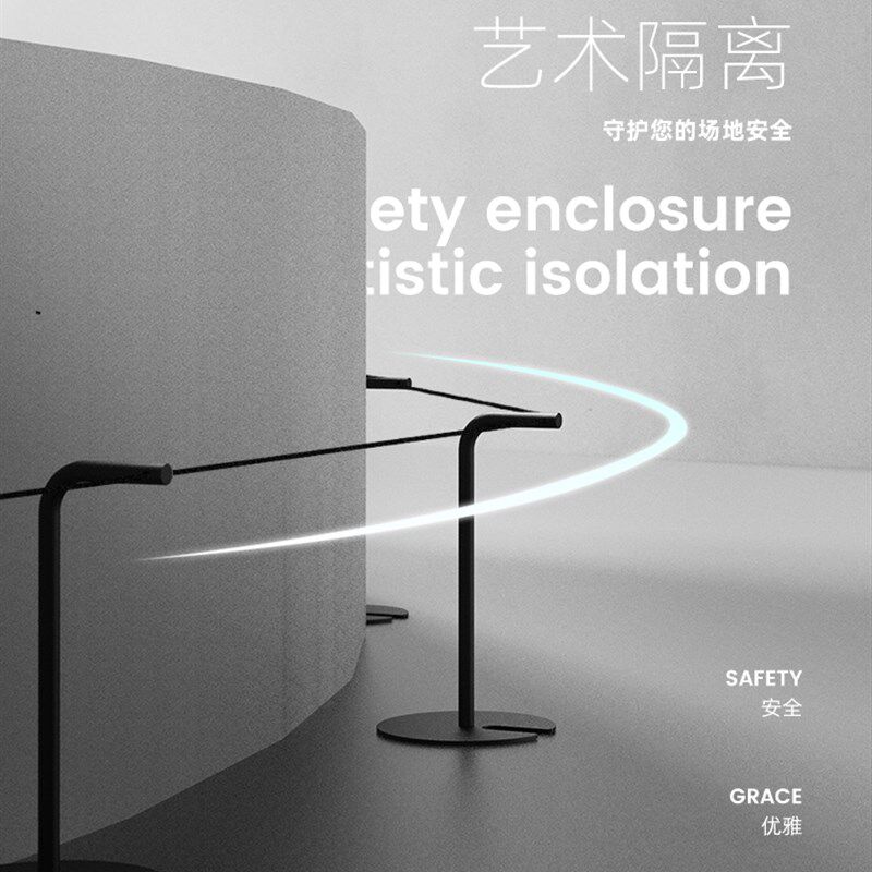 君铎 U底弯管博物馆矮围栏美术馆栏杆画廊一米线穿绳展览隔离护栏