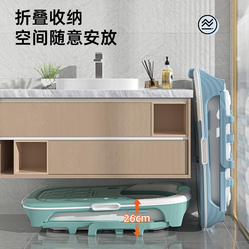 可折叠成人泡澡桶 家用全身汗蒸浴缸 加厚塑料制日式浴盆组合