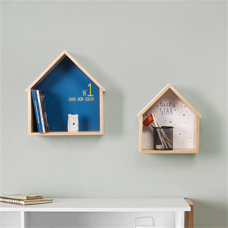 实木置物架卧室墙上房子挂墙搁板创意家居儿童房装饰隔板软装壁饰,家居饰品,装饰架/装饰搁板,淘宝优惠券,粉丝福利购,淘宝优惠卷