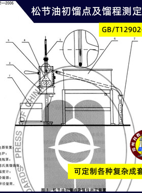 GB/T 12902-2006 松节油初馏点及馏程测定装置 玻璃成套装置