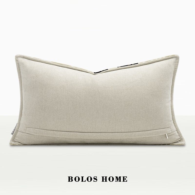 柏洛斯【虎虎生威】轻奢系列老虎提花高端酒店客厅沙发长条腰靠枕,居家布艺,腰靠垫,淘宝优惠券,粉丝福利购,淘宝优惠卷