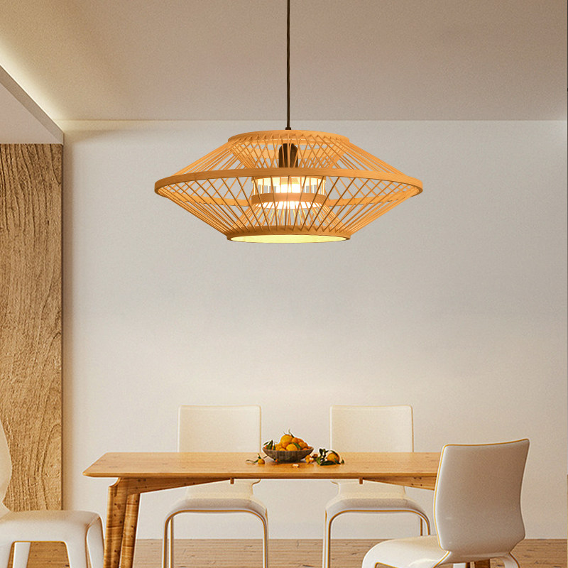 新中式吊灯禅意茶室竹艺灯日式竹编灯笼灯罩中国风创意个性艺术灯,家装灯饰光源,酒店/宴会厅/餐饮吊灯,淘宝优惠券,粉丝福利购,淘宝优惠卷