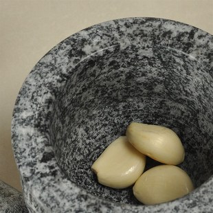 石臼大号捣蒜器家用石蒜泥机剥蒜器压蒜蓉器研磨辅食器蒜臼子包邮