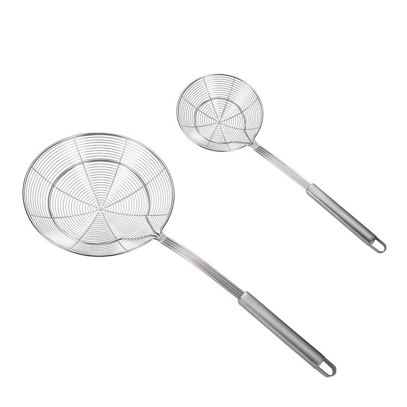 漏勺家用厨房油炸过滤沥油加厚长柄挂钩不锈钢大漏捞饺子捞面笊篱,厨房/烹饪用具,漏勺/滤网勺,淘宝优惠券,粉丝福利购,淘宝优惠卷