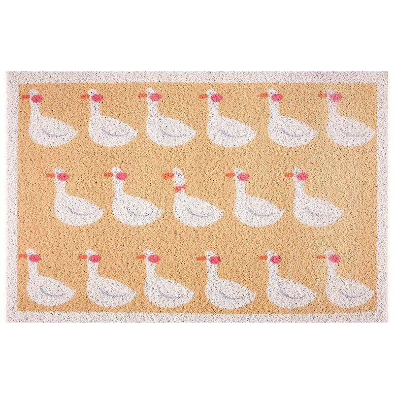 新款可爱卡通丝圈门口地垫进门PVC玄关防滑垫入户门脚垫可裁剪,居家布艺,地毯,淘宝优惠券,粉丝福利购,淘宝优惠卷