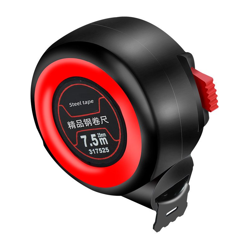 高精度自锁钢卷尺5米不锈钢尺子3米测量尺拉尺10米尺小盒尺木工尺,五金/工具,卷尺,淘宝优惠券,粉丝福利购,淘宝优惠卷