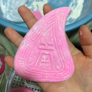 潮汕红桃粿粿印 鼠壳粿中号小号塑料模具粿印送红粉雪粉秋薯粉用