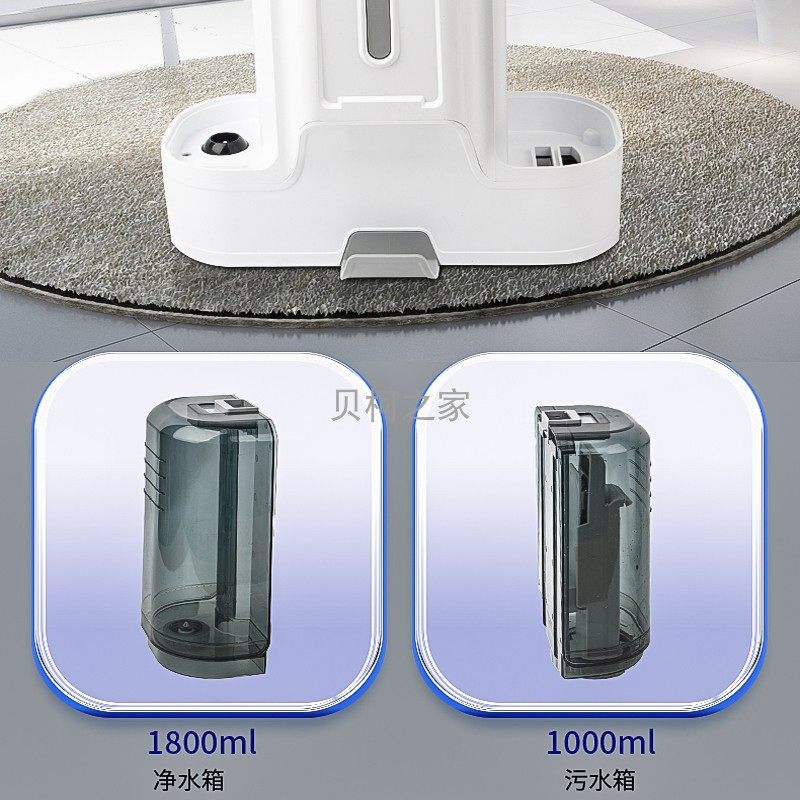 多功能布艺沙发地毯宠物清洗机快干床垫餐椅喷吸一体吸尘干湿两用