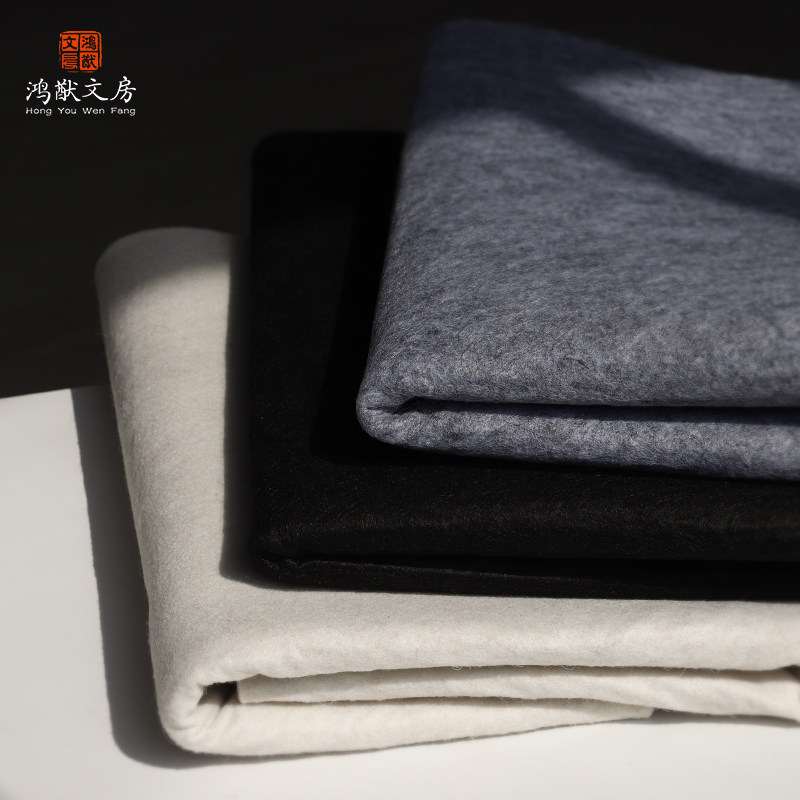 加厚书画毛毡垫学生书法桌垫子白色灰色黑色专用写毛笔字垫的毛毡,文具电教/文化用品/商务用品,书画毛毡垫,淘宝优惠券,粉丝福利购,淘宝优惠卷