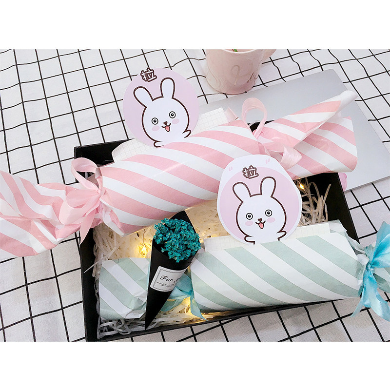 卷纸糖手工创意礼物diy送男朋友老公生日装钱惊喜手绘糖果卷抽拉