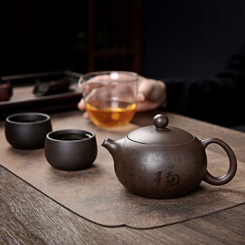 原矿紫砂壶手工西施壶泡茶壶单壶大容量高档礼品中式家用功夫茶具