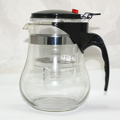 1200ml飘逸杯过滤防爆玻璃家用冲茶器可拆洗内胆功夫茶壶套装茶具