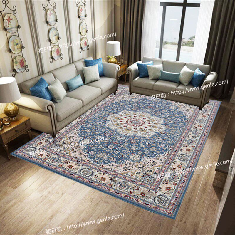 新款蒙古国细羊毛编织欧式装饰客厅卧室书房餐厅地毯高贵典雅装饰