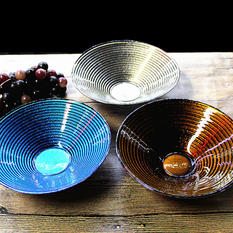 水果盘前台小号玻璃火锅蔬菜拼盘器皿果盘水果糖果盘糖盘子玻璃盘