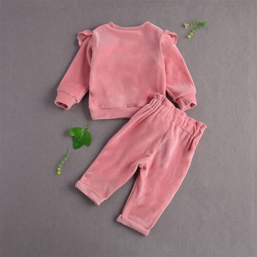 Ma&Baby 0-12M Autumn Winter Warm Toddler Baby Girls Clothes