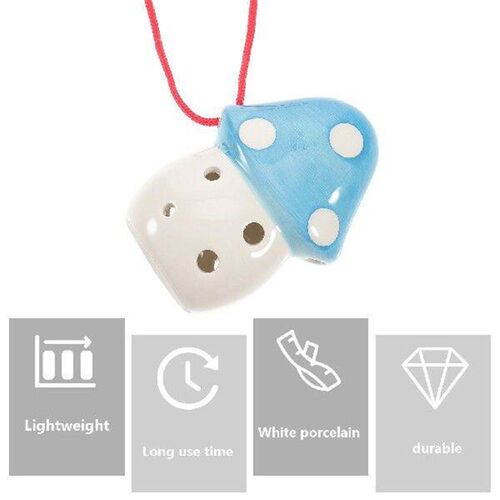 Ocarina Mushroom Beginner Wind Instrument Practice Hole