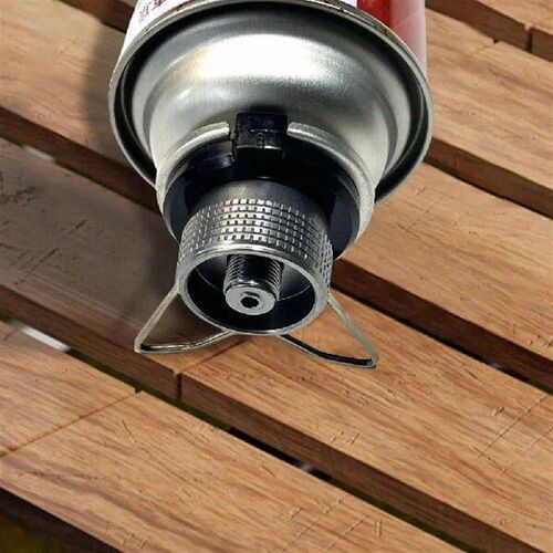 Butane Adapter with Bracket Gas Tank Conversion Head
