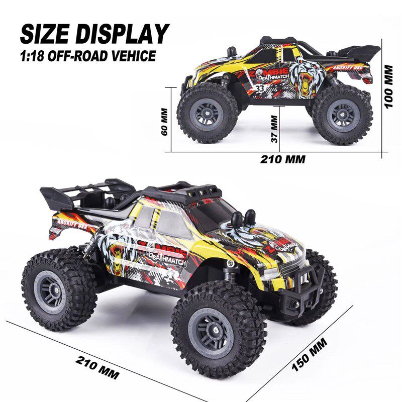 Monster Truck Controle Remoto para Crian?as, Alta Velocidad - 实物图