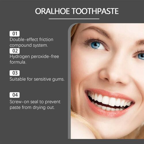 ORALHOE Toothpaste - Gentle Daily Care for Fresh and Clean O