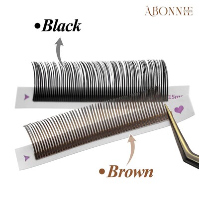 Abonnie 5D Flower Wet Lash Extensions Individual Lashes Brow