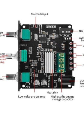 Adjustment Subwoofer Amplifier Speaker Stereo AMP Module