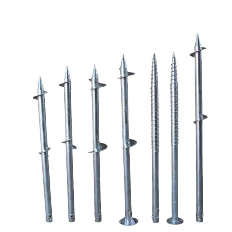 光伏地桩 螺旋地桩 灌注桩的大棚地螺丝钢管桩 地锚 法兰盘灌注桩,标准件/零部件/工业耗材,光伏支架,淘宝优惠券,粉丝福利购,淘宝优惠卷