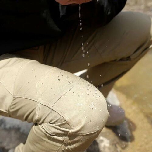 Mens Summer Tactical Cargo Pants Lightweight Casual Waterpr