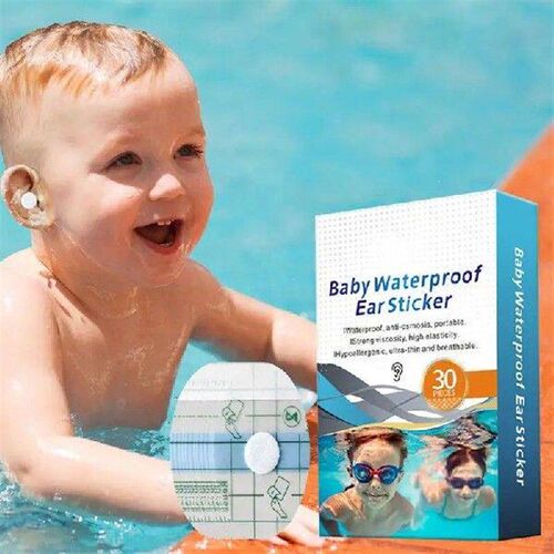 Ear Shower Caps Soft Waterproof Ear Covers 30PCS