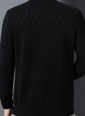 2023 New Mens Thickened Sweater Knitted Sweaters Men Three-