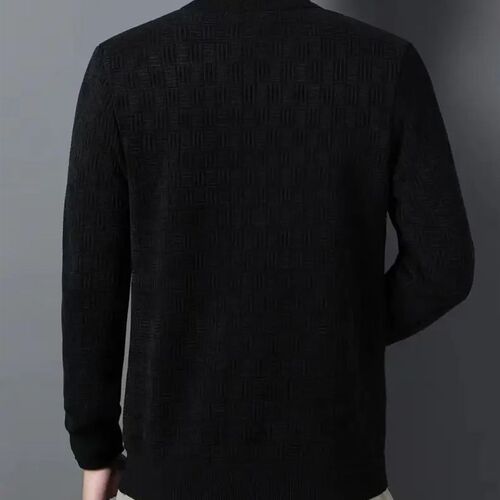 2023 New Mens Thickened Sweater Knitted Sweaters Men Three-