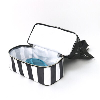 Feihong Double-layer Beach Bag Large Capacity Portable Swimm