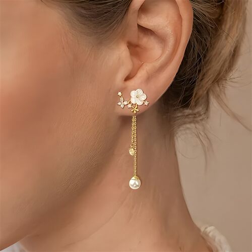 Hot Selling High-end Light Luxury Long Chain Imitation Pearl