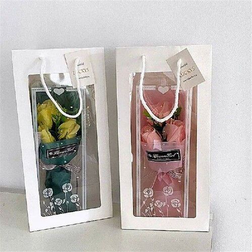Gift Packing 3 Heads Artificial Rose Bouquet Artificial