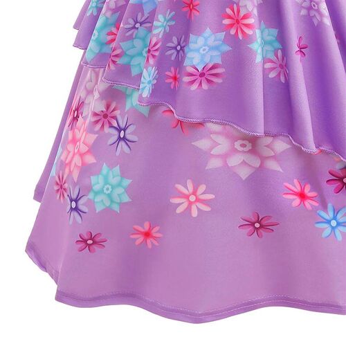 Girls Encanto Costume Princess Dress Suit Charm for Girls Co