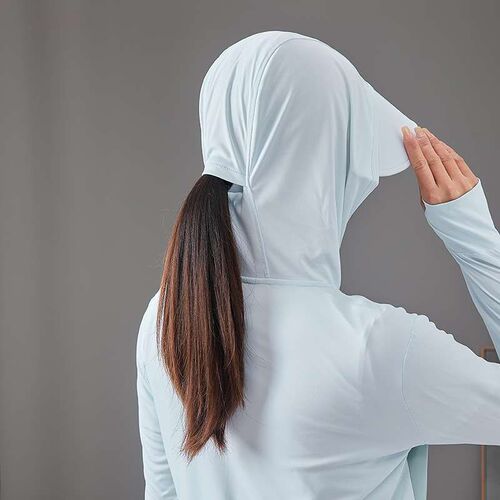 Ice Silk Sun Protection Clothing Womens Summer High Elastic