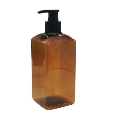 500ML High-grade Shoulder Shampoo Square Bottle Shampoo Bott