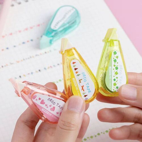 New Kawaii Animals Star Heart Type Decorative Correction Tap