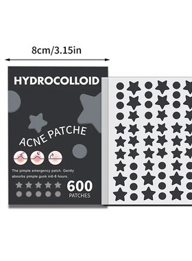 18-600pcs Star Pimple Patch Acne Colorful Invisible Acne Rem