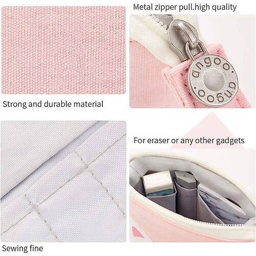 Cute Large Capacity Retractable Pencil Case Kawaii Pen Box G