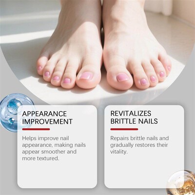 Nail care strips, gentle and nourishing, provide a comfortab