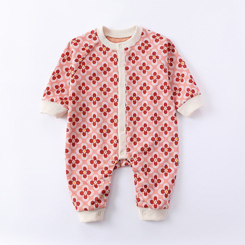 Baby Rompers Cute Knitwear for Boys Girls Spring Autumn Newb