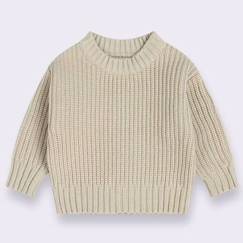 Baby Sweaters Autumn Winter Kids Boys Girls Long Sleeve Pure