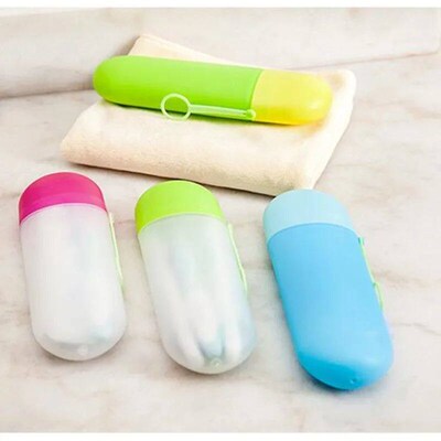 Portable Travel Toothpaste Toothbrush Holder Cap Case Toothp