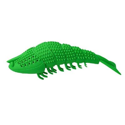 Adorable Simulation Shrimp Toys Pet Bite Chew Toy Cat