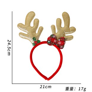 Christmas Headbands for Children Santa Elk Antlers Baby Head