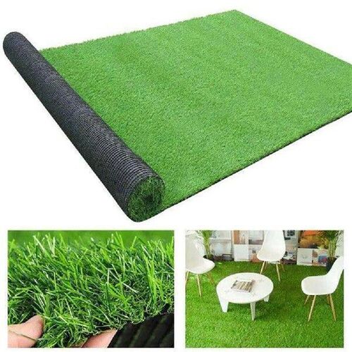 NEW High-Vivid Artificial Turf Grass Lawn Realistic Plastic